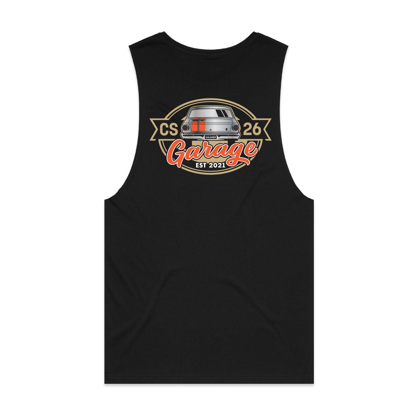 Mens Tank Garage